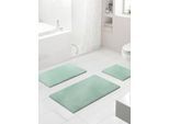 Badematte GRUND Gr. 1, grün (salbei), rechteckig (50cm x 60cm ), 1 Stk., Badematten, Badematte