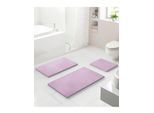 Badematte GRUND Gr. 1, rosa (lavendel), rechteckig (50cm x 60cm ), 1 Stk., Badematten, Badematte