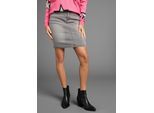 Jeansrock ARIZONA "Ultra-Stretch", Damen, Gr. 44, grau (grau used), Denim/Jeans, Obermaterial: 74% Baumwolle, 24% Polyester, 2% Elasthan, unifarben, Basic, kniefrei, Röcke Jeansrock, extra eng geschnitten