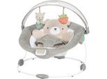 Babyschaukel INGENUITY "InLighten Bouncer™ - Nate™", Baby, grau, Kunststoff, Metall, Stoff, Babywippen Babyschaukel, mit Licht und Sound