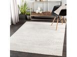 Teppich LIVABLISS "HAMA", beige (creme), B:200cm H:11mm L:275cm, Kunstfaser, Teppiche, Teppich, Skandi Design, Modern Boho Kurzflor Wohnzimmerteppich, Schlafzimmer