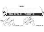 ERNST Endschalldämpfer 116084 für VAG