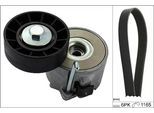 INA Keilrippenriemensatz 529026710 für Peugeot Fiat