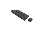 Logitech MK235 - keyboard and mouse set - Portuguese Input Device - Tastatur & Maus Set - Portugiesisch - Schwarz