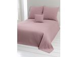 Tagesdecke Gr. 3, lila (mauve), B:240cm L:210cm, 100% Baumwolle, Tagesdecken, Tagesdecke