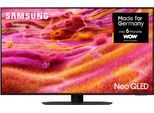 SAMSUNG QLED-Fernseher "GQ43QN90FAT QLED Mini LED-Fernseher", Energieeffizienz: F (A-G), schwarz, 43 ″, Fernseher, NQ HDR, Glare Free, Upscaling Pro, Dolby Atmos & AI Sound, bis 165Hz
