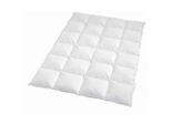 Sleeptex Ganzjahresduvet , Weiss , Textil , Füllung: Federn, Daunen , 160x210 cm , Made in Germany, Oeko-Tex® Standard 100, Downpass , für Hausstauballergiker geeignet, feuchtigkeitsregulierend, weich und anschmiegsam, passt sich perfekt der Körperform an, atmungsaktiv, hygienisch , Heimtextilien, Kopfkissen & Duvets, Duvets, 4 Jahreszeiten Bettdecken