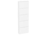 Mid.you Schuhschrank , Weiss , Kunststoff , 59x179x17 cm , stehend , Garderobe, Schuhaufbewahrung, Schuhschränke