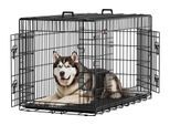 Tiertransportbox FEANDREA "für Hunde 122 x 74.5 x 80.5 cm", schwarz, B:74,5cm H:80,5cm T:122cm, Tiertransportbehälter, Tiertransportbox