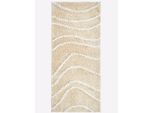 Teppich HEINE HOME Gr. 3, natur, B:120cm H:15mm L:180cm, Baumwolle, Lyocell, Viskose, Teppiche, Teppich
