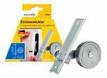 Einlass-Gurtwickler SCHELLENBERG "für das Rollladensystem Maxi, Lochabstand 13,5 cm, Unterputz-Montage", silber (silberfarben), B:50cm, Gurtwickler, für Rollladengurte mit 23 mm Breite