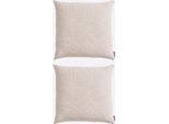 Kissenhülle PEREIRA DA CHUNA, beige (sand), B:40cm L:40cm, Baumwolle, 100% Baumwolle, Kissenbezüge, Kissenhülle