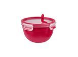 EMSA CLIP & MICRO - food storage container - red - 1.1 L