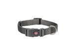 Trixie Premium collar XS-S: 22-35 cm/10 mm graphite
