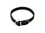 Dogman Verstellbares Halsband Lina Schwarz S/M 18 mm x 45 cm