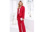Marlene-Hose CLASSIC BASICS, Damen, Gr. 24, Kurzgrößen, rot, 100% Polyester, unifarben, Hosen