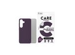 CARE by PanzerGlass Fashionable Case Plum Purple w. QI Compatible Samsung Galaxy S25