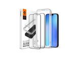 Spigen tR Align Master 2 Pack - FC Black - iPhone 16e/14/13/13 Pro