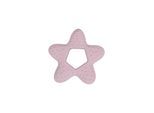 Filibabba Teether - Star rubber - light lavender