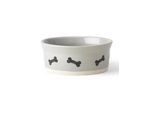 Active Canis Classy Bones 5" Bowl Light Gray 1.5 cups