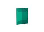 HERMA Elasticated folder A3 PP translucent dark green