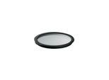 Rösle Glass lid 24 cm Clear/Black Glass/Silicone