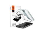 Spigen Glass tR EZ Fit 2 Pack - FC Black - iPhone 15 Pro Max