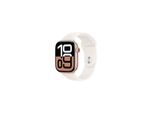 Apple Watch Series 10 GPS 46mm - Rose Gold Aluminium Case with Light Blush Sport Band - S/M