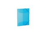 HERMA Elasticated folder A4 PP translucent light blue