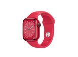 Apple Watch Series 8 GPS + Cellular 41mm (PRODUCT)RED Aluminium Case with (PRODUCT)RED Sport Band