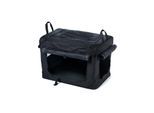 Dogman Pet Canvas Crate Milou Black 60x42x42cm