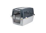 Trixie Gulliver 4 transport box S-M: 52 × 51 × 72 cm light grey/dark grey