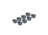 Funktion Muffin mould 8 pcs. grey silicone