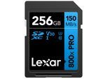 Lexar Pro 800X SD - 150MB/s - 256GB