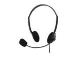 Deltaco Stereo Headset On-Ear Microphone