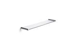 Pressalit glas shelf 13.5 x 58.8 cm polished