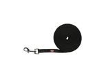 Trixie Tracking leash rubberised S-M: 5 m/15 mm - black