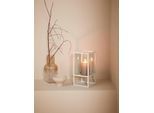 Windlicht "Zhara", braun (caramel), B:15cm H:30cm T:15cm, Glas, Metall, LEGER HOME BY LENA GERCKE, Kerzenhalter, Windlicht, aus Metall und Glas
