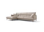 Ecksofa EGOITALIANO "FUNNY, hochwertiges & aktuelles Design, bequeme Rückenlehne, L-Form", weiß (paper), B:265cm H:90cm T:225cm, Sofas, Ecksofa, hochwertiger Sitzkomfort, L-Form