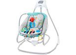 Babywippe BABY EINSTEIN "Kick to It 4-in-1 Musical Swing & Rocker", Baby, grau, Kunststoff, Metall, Stoff, Babywippen, mit Sound-Effekt