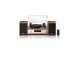 Lenco MC-160WD - HiFi Stereo system with Record Player DAB+/FM radio and Bluetooth® - Wood - Plattenspieler