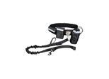 Trixie Waist belt with leash belt: 60-120 cm/40 mm leash: 1.00-1.35 m/25 mm black/graphite