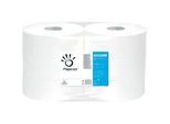 Papernet Toilettenpapier Maxi Jumborolle weiß 2-lagig, 247 Meter 1 Pack = 6 Rollen