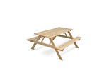 holz4home® Outdoor Picknickbank aus Tannenholz H4H352 Klassisch 170 cm