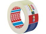 tesa tesakrepp 4323 Basic Kreppband, hellbeige, 50 m × 50 mm, leicht abreißbar, für Malerarbeiten