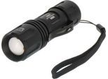 Brennenstuhl LED Taschenlampe LuxPremium TL 410 F, 350 Lumen, stufenloser Fokus, Aluminium, IP44, 136 m Leuchtweite