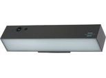 Brennenstuhl Solar LED Strahler SOL 1000 Cubus, 1000 Lumen, 4 Lichtmodi, Bewegungsmelder 120°, IP54, Wandmontage, grau