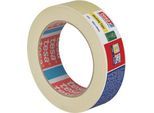 tesa tesakrepp 4323 Basic Kreppband, hellbeige, 50 m × 30 mm, leicht abreißbar, für Malerarbeiten