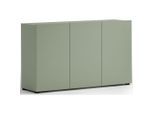 Sideboard Mister, Grün, Kunststoff, 2 Fächer, Typenauswahl, Beimöbel erhältlich, stehend, Wohnzimmer, Kommoden & Sideboards, Sideboards