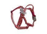 Hurtta Razzle-Dazzle Y-harness 55-65 cm Beetroot